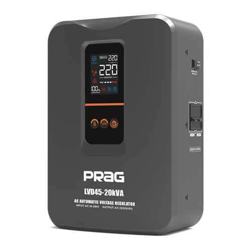 PRAG 20KVA Relay Voltage Stabilizer (45-280V)
