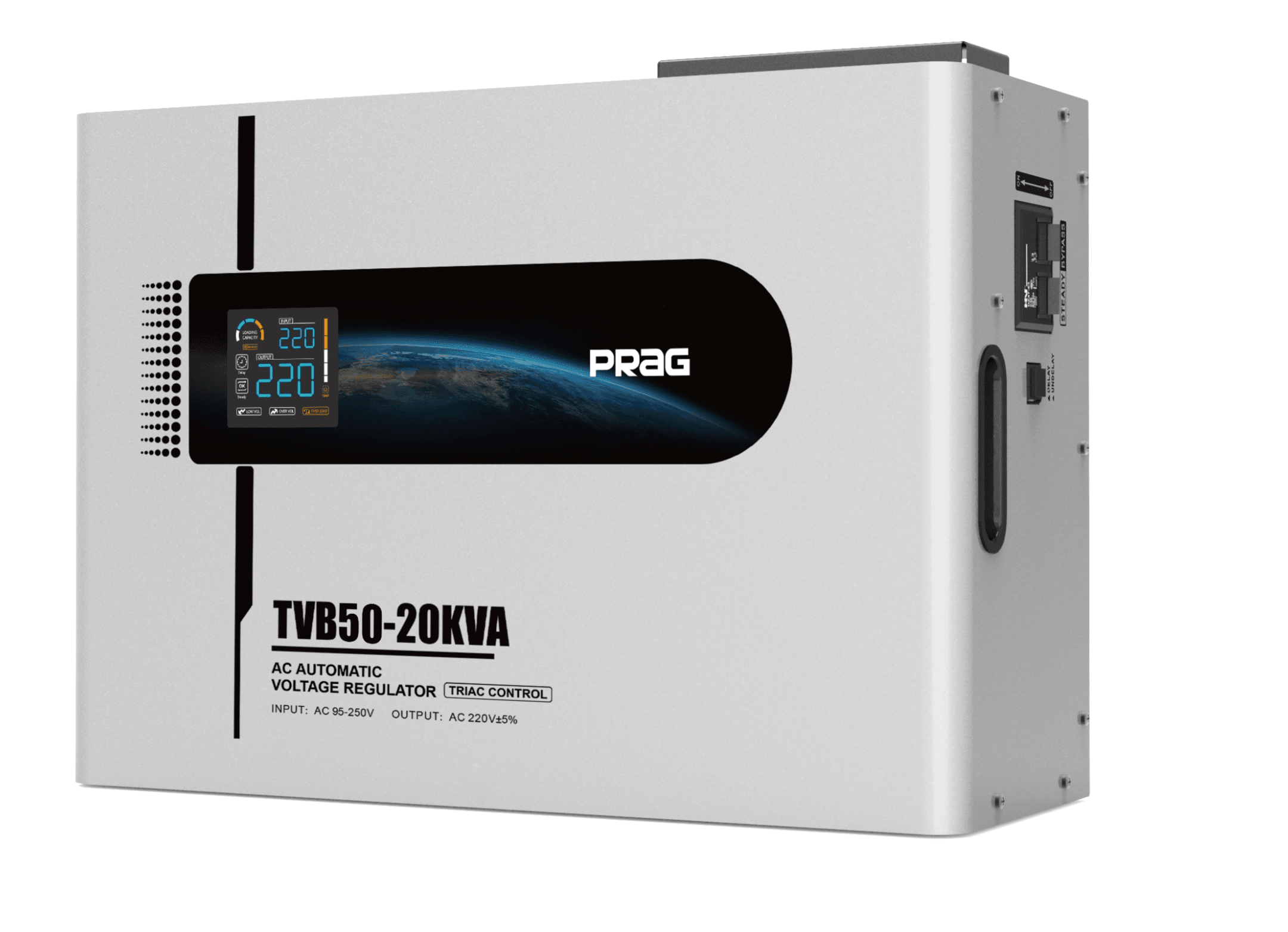 PRAG 20KVA THYRISTOR Voltage Stabilizer (50-255V)